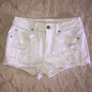 American eagle super stretch hi-rise shortie